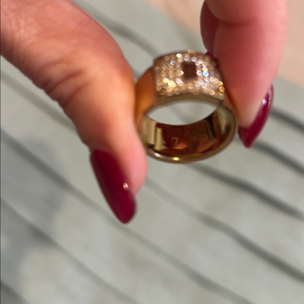 Gold michael kors Square Ring - Picture 4 of 4